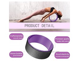 STRPRETTY BASIC Yoga Wheel Roller for Back Pain,12.6''×5'' Professional Yoga Wheel. Back Wheel Great for Stretching and Improving Backbends