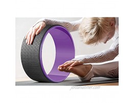STRPRETTY BASIC Yoga Wheel Roller for Back Pain,12.6''×5'' Professional Yoga Wheel. Back Wheel Great for Stretching and Improving Backbends