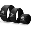 UpCircleSeven Yoga Wheel Set Strongest & Most Comfortable Yoga Prop Wheel 3 Pack for Back Pain and Stretching 12 10 6 inch