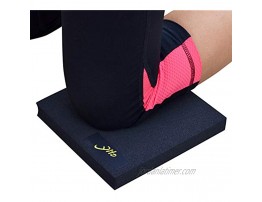 Yilo The Original Set of Two Engineered Foam Pads for Yoga | 1 in 25 mm Thick | Eliminate Knee Wrist Elbow and Other Pain from Your Practice