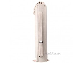 DENPETEC Yoga Mat Bag Sports Storage Pilates Mat Bag Adjustable Strap Easy Access Fit Most Mat Size Yoga Bags Large Functional Storage Pockets for Women and Men