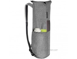 Explore Land Oxford Yoga Mat Storage Bag with Breathable Window and Large Pocket for Up to 1 2 Inches Extra-Thick Yoga Mat