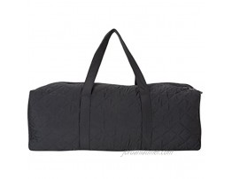 Hugger Mugger Quilted Yoga Mat Bag Black