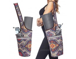 New Season Yoga Mat Bag with Small and Large Size Pocket with Zipper Pocket and Adjustable Strap