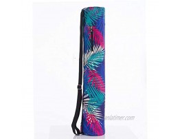 VIRSON Yoga mat Bag Full-Zip Exercise Yoga Mat Carry Bag with Multi-Functional Storage Pockets and Coloful Pattern