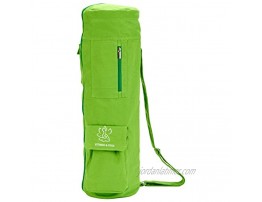 Yoga Mat Bag Full-Zip Exercise Mat Carry Bag with Multi-Functional Expandable Storage Pockets