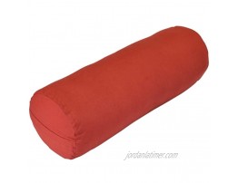 YogaDirect Supportive Round Cotton Yoga Bolster