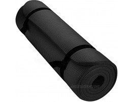 Aduro Sport Yoga Workout Mat Extra Thick Yoga Foam Mat for Home Gym Exercise Mat with Carrying Strap