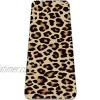 Leopard Pattern Design Yoga Mat for Exercise Yoga and Pilates All-Purpose High Density Anti-Tear