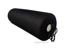Aivwis 18 x 6 inch Round Yoga Bolster Pillow Premium High Density Sponge Yoga Pillows for Neck Pain Back Pain Lumbar Support Leg Support Portable Yoga Pillow Round Meditation Pillow