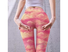 globalwareback Yoga Pants Fitness Pants Peach Hip Print Sexy Hip Lift high Waist Female Sports