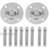 SANON Yoga Hammock Hook Fixed Disc Stainless Steel Mount Anchor Bolts Ceiling Buckle Hooks