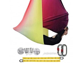 DASKING Premium Aerial Yoga Hammock Kit Flying Yoga Silk Kit