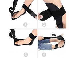 MLAGJSS Yoga Stretching Strap with 7 Loops,Ligament Stretch Band Ankle Joint Correction Training,Leg Flexibility Exercise Physical Therapy,Fitness