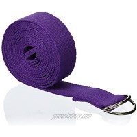 Yoga Direct 6-Feet Yoga Strap with D-Ring Style Buckle