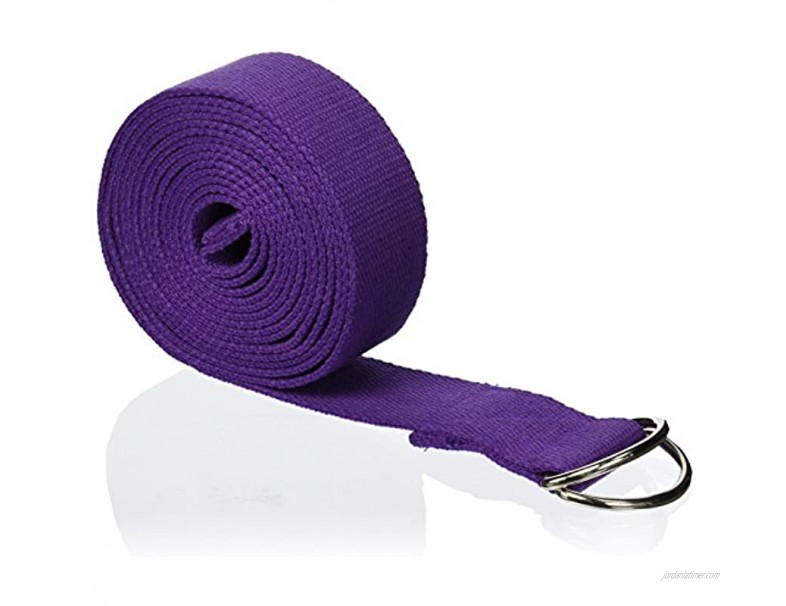 Yoga Direct 6-Feet Yoga Strap with D-Ring Style Buckle