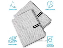 Fitness Gym Towels 2 Pack for Workout Yoga Sports and Exercise Soft Lightweight Super Absorbent Quick-Drying Odor-Free by Desired Body 16.5 x 44