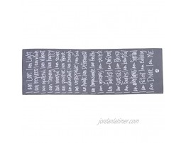 Mantra Inspired Professional Yoga Towel by aj Love | Hand Designed | High Density