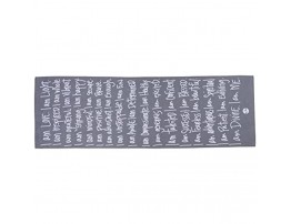 Mantra Inspired Professional Yoga Towel by aj Love | Hand Designed | High Density