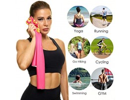 onederful Cooling Towel40x12 Inspiring Printing Fast Drying Microfiber Travel Ice Towel Workout Yoga,Sport Running Gym Camping,More Activities Towel for Girls Women I Love Gymnastics,Blue