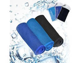 U-picks Cooling Towel for Instant Cooling Relief,100% Microfiber Cool Towel,Soft Breathable Ice Towel for Yoga Camping Sports Gym