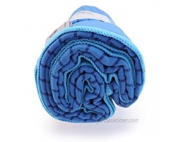 Zen Panda Best Grippy Hot Yoga Towel with Eco Non Skid or Slip Technology for Covering Bikram Mat