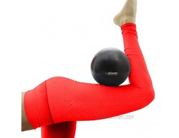 Small 9 Inch Pilates Ball with Pump by 24Seven Wellness and Living; Anti-Burst Bender Balls-Ideal for Workouts Such as Barre Pilates Yoga Stretching Core Strength and Myofascial Therapy