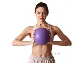 X&W Pilates Ball 8 Exercise Ball Small 8 inch Ball Pump Mini Yoga Ball Soft Anti Burst Stability Balls for Workout Fitness PT