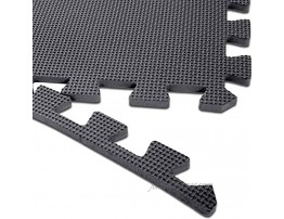 arteesol Exercise Mats 18 Tiles Protective Flooring Each 12” x 12” Premium Gym Mats EVA Interlocking Foam Tiles Puzzle Workout Mats for Fitness Equipment Gym Equipment