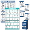 Palace Learning 3 Pack: Dumbbell Workouts + Yoga Poses Poster Set + Dumbbell Exercise Playing Cards