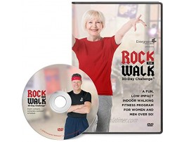 Rock The Walk 30-Day Workout Challenge DVD for Beginners and Seniors The Low Impact Indoor Walking Exercise Program