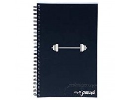 Three Stacked My Fit Journal Fitness Journal Workout Journal Classic 8 Weeks