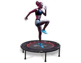 Jandecfit Foldable Fitness Trampoline 40 Fitness Rebounder for Indoor ， Garden ， Mini Portable Mini Trampoline Aerobic Exercise Can Improve Heart and Coordination Max Load 330lbs …