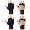 2 Pairs Workout Gloves Training Gloves Weight Lifting Gloves with Wrist Wraps for Men and Women for Weight Lifting Pull Up Exercise Fitness Gym Training and Workout