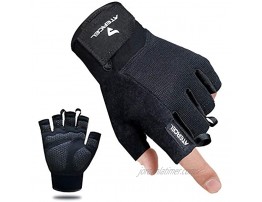 Atercel Workout Gloves Best Exercise Gloves for Weight Lifting Cycling Gym Training Breathable & Snug fit for Men & Women