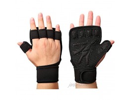CamView Workout Gloves for Men and Women Weight Lifting Exercise Gloves with Built-in Wrist Wraps at Fitness WOD Weightlifting Gym Workout & Powerlifting