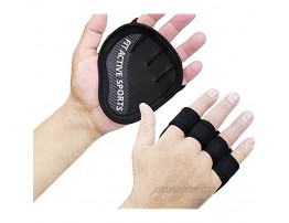 Fit Active Sports Workout Gloves for Gym Durable Gym Grips & Grip Pads Rubber Padding to Avoid Calluses Suits Men & Women