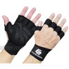 New Ventilated Weight Lifting Workout Gloves with Built-in Wrist Wraps for Men and Women Great for Gym Fitness Cross Training Hand Support & Weightlifting.