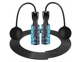 Ansontop Jump Rope for Fitness Cordless Jumping Rope Speed Skipping Rope for Kids Women Men with 6.6FT Wire Ropes