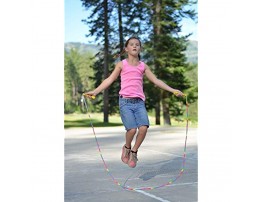 Beaded Jump Rope Segmented Skipping Rope for Kids Durable Outdoor Beads