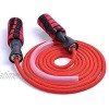 Supertrip Jump Rope Adult Double Ball Bearing Skipping Rope Cotton Rope Adjustable Length
