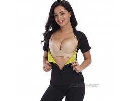 Bakerdani Womens Hot Thermo T Shirt Neoprene Slimming Body Shaper Workout Sweat Sauna Suit Fat Burner Tummy Control