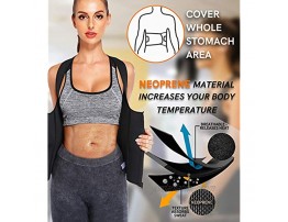 COMFREE Neoprene Sauna Suits Hot Sweat Waist Trainer Vest with Zipper and 2 Adjustable Straps Compression Heat Trapping Body Shaper Gym Sports Fitness Workout Yoga Tank Top