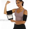 GRHOSE Arm Trimmers for Women Pair Sauna Sweat Arm Trainer Bands Arm Shaper Wraps for Workout Adjustable Arm Bands Arm Slimmers Lose arm Fat for Women