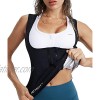 HOTSUIT Sauna Vest Women-Waist-Trainer Sauna-Suit Adjustable Zipper Tank Top Shapewear