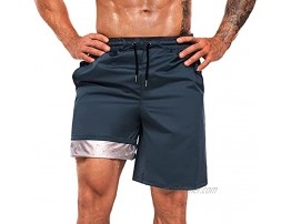 Junlan Sauna Shorts for Men Workout Sweat Shorts Men Athletic Gym Running Sauna Pants for Men with Pocket for Fitness Sports