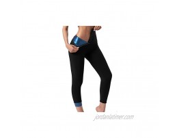 LMCOB Sauna Pants for Women Thermo Leggings Hot High Waist Slimming Pants Sweat Short Capris Waist Trainer