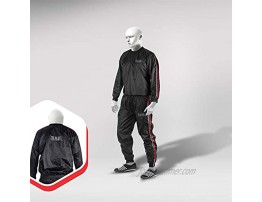 RAD Sauna Suit Men and Women Weight Loss Sweat Suit Jacket Pant Gym Boxing Workout