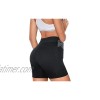 Rolewpy Neoprene Sauna Sweat Shorts for Women Weight Loss Workout Thigh Pants with Pocket Slimming Hot Thermo Sport Capris