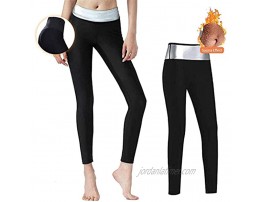 UMATE Yoga Pants for Women Neoprene Weight Body Yoga Pants Workout Capris